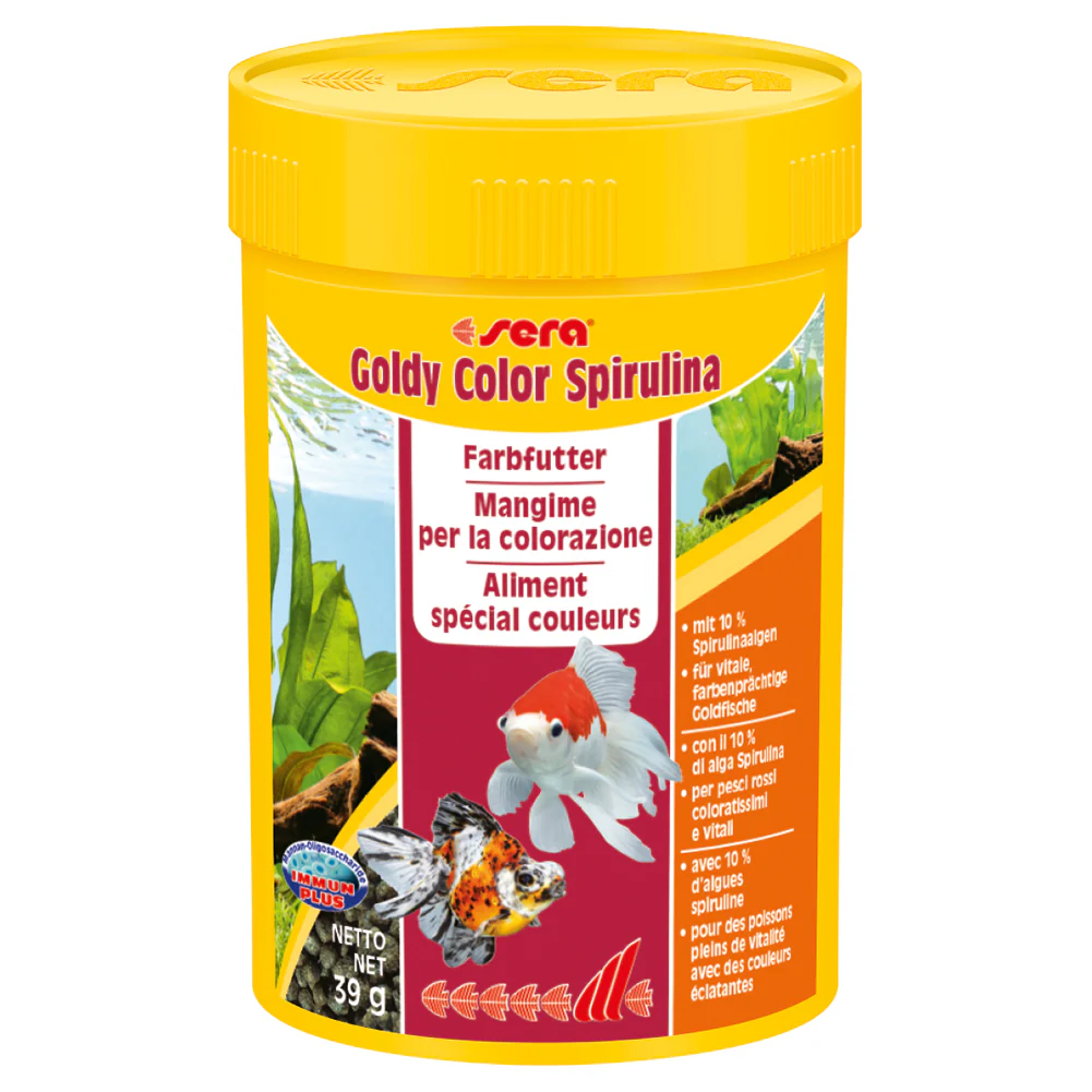 Mangime Sera Goldy Color Spirulina 100ml