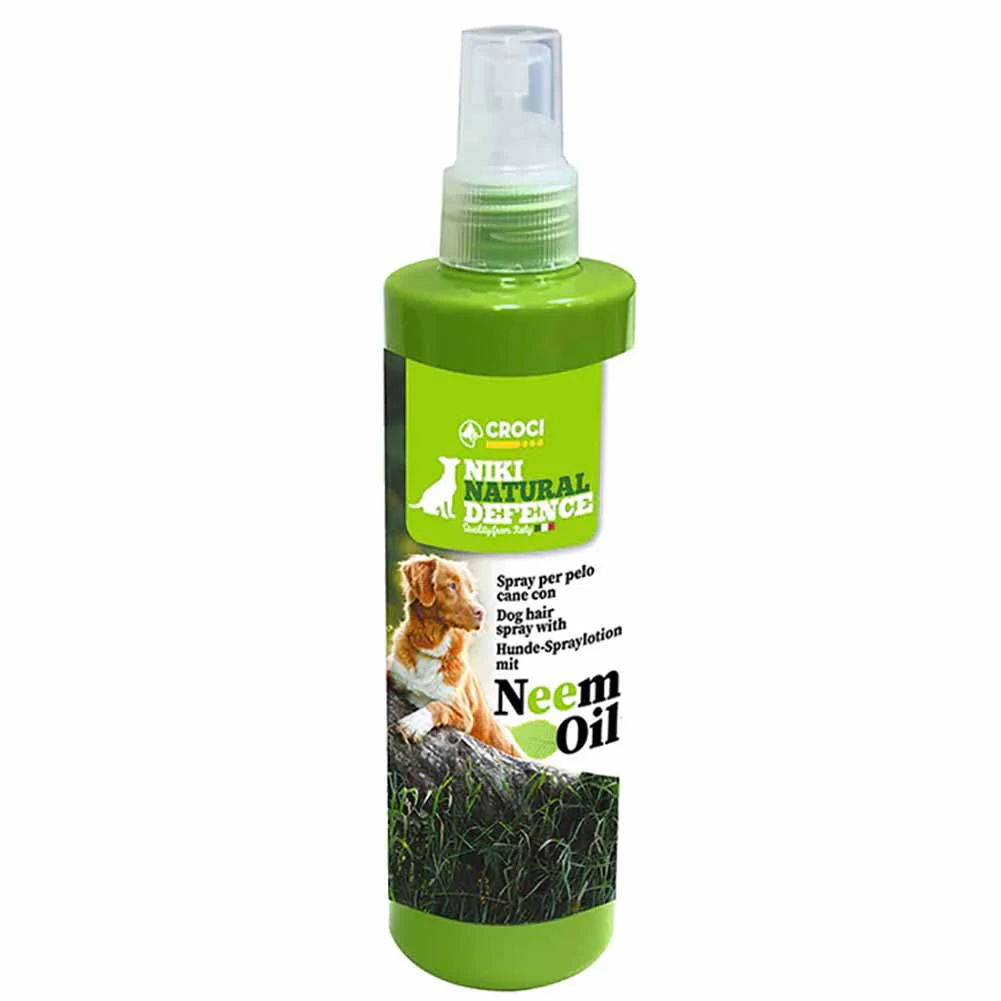 Niki Natural defence spray per pelo all'olio di neem 250ml Croci