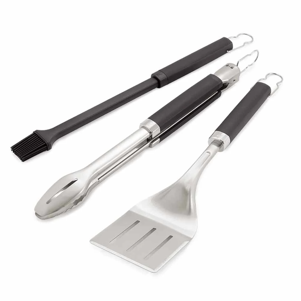 Weber SLATE GPD 76 cm piastra premium con display digitale e kit 3 posate - Image 4