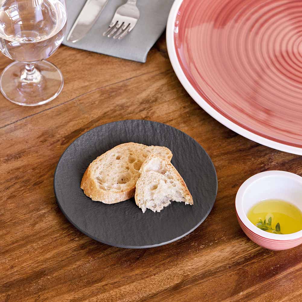 Piatto da pane 15,5cm Manufacture Rock nero Villeroy & Boch - Image 4
