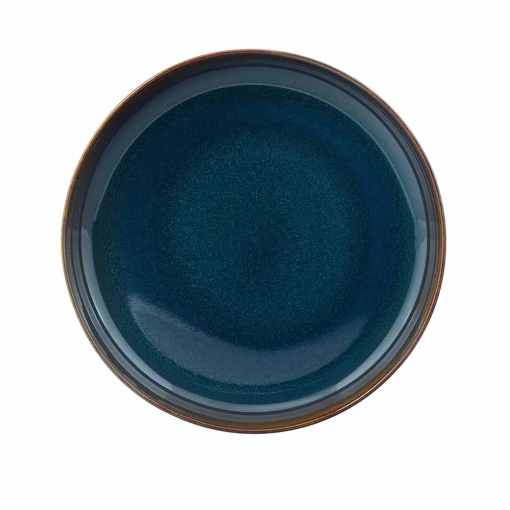 Piatto Fondo 21,9cm Crafted Denim blu Villeroy & Boch