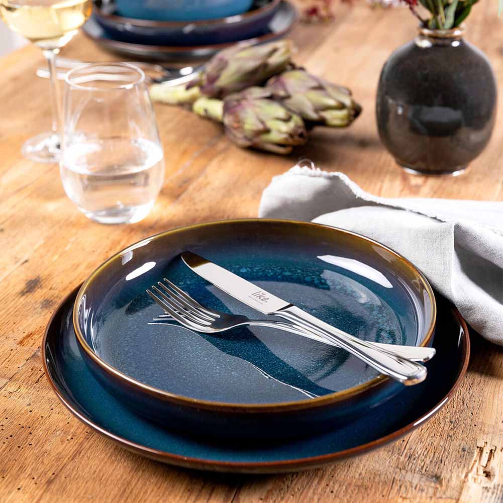 Piatto Fondo 21,9cm Crafted Denim blu Villeroy & Boch - Image 2