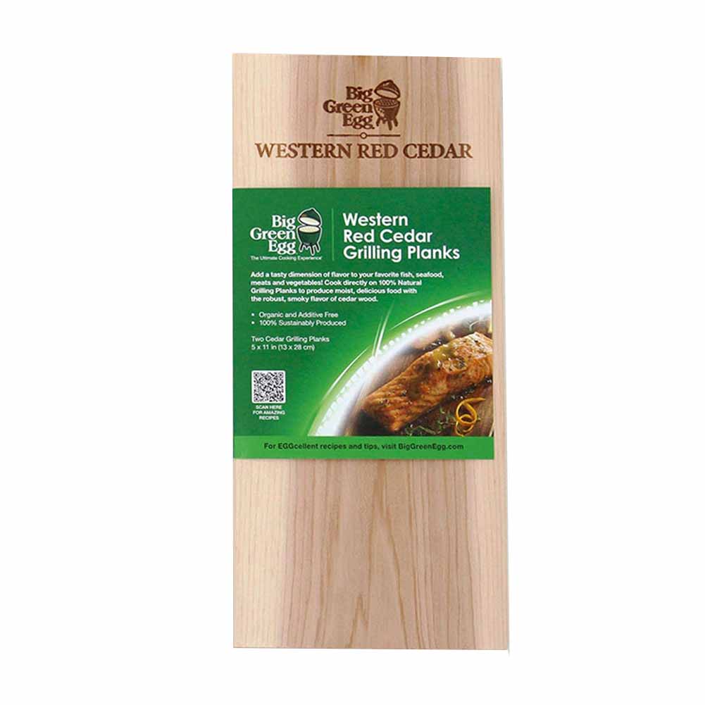 Placca tavoletta di Cedro 2 pezzi Big Green Egg BGE116307