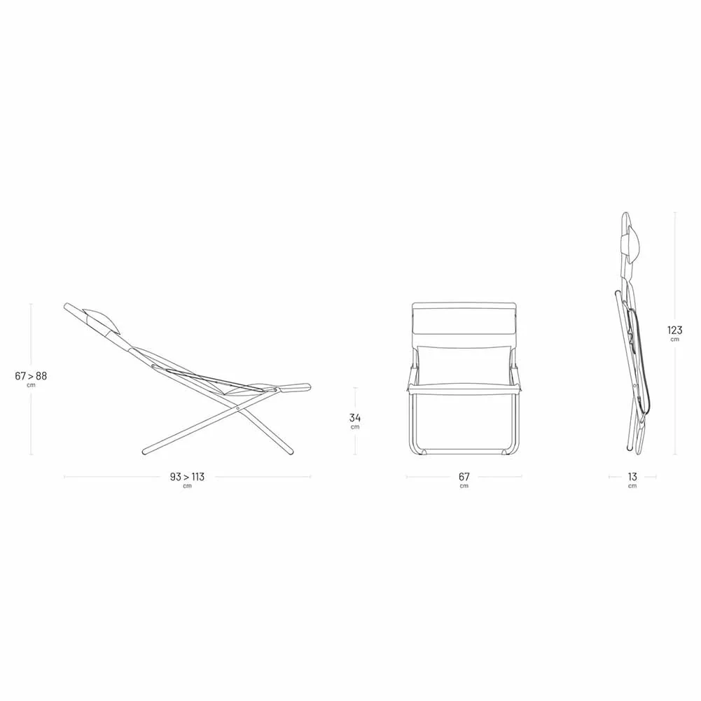 Poltrona lounge Lafuma Transabed BeComfort Moka LFM2829.9935 - Image 5