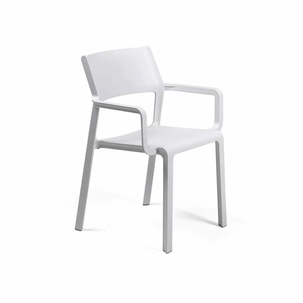 Sedia con braccioli Trill Bianco Nardi 4025002000
