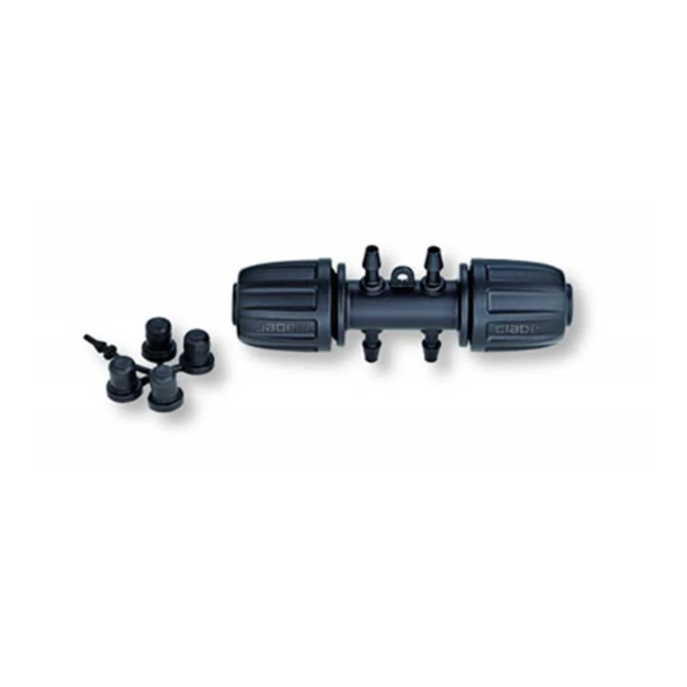 Raccordo 1/2" 4 uscite da 1/4" Claber 99027