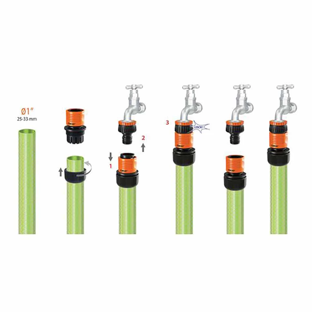 Raccordo 1" Max Flow Claber 9650 - Image 2