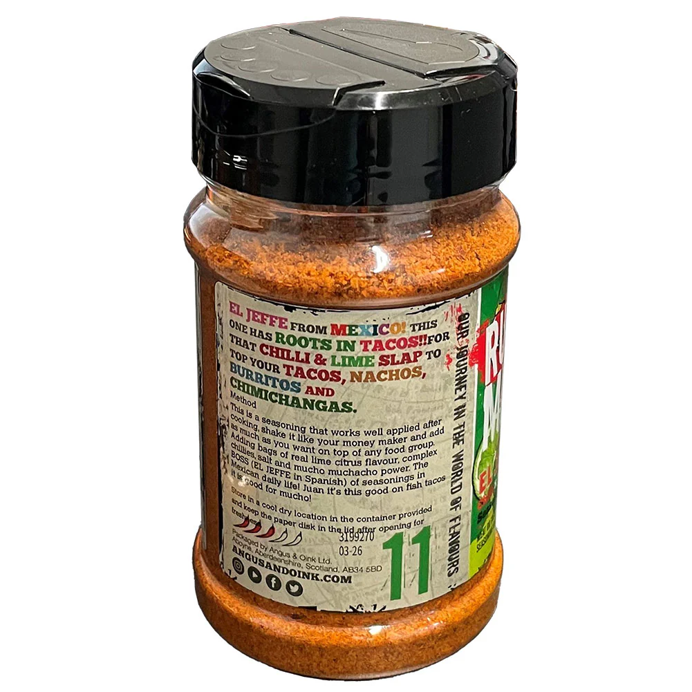 Rub Chilli X Lime El Jefe 210g Rub Me - Image 2