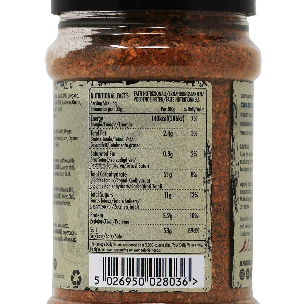 Rub Montreal Steak 250g Angus and Oink - Image 3