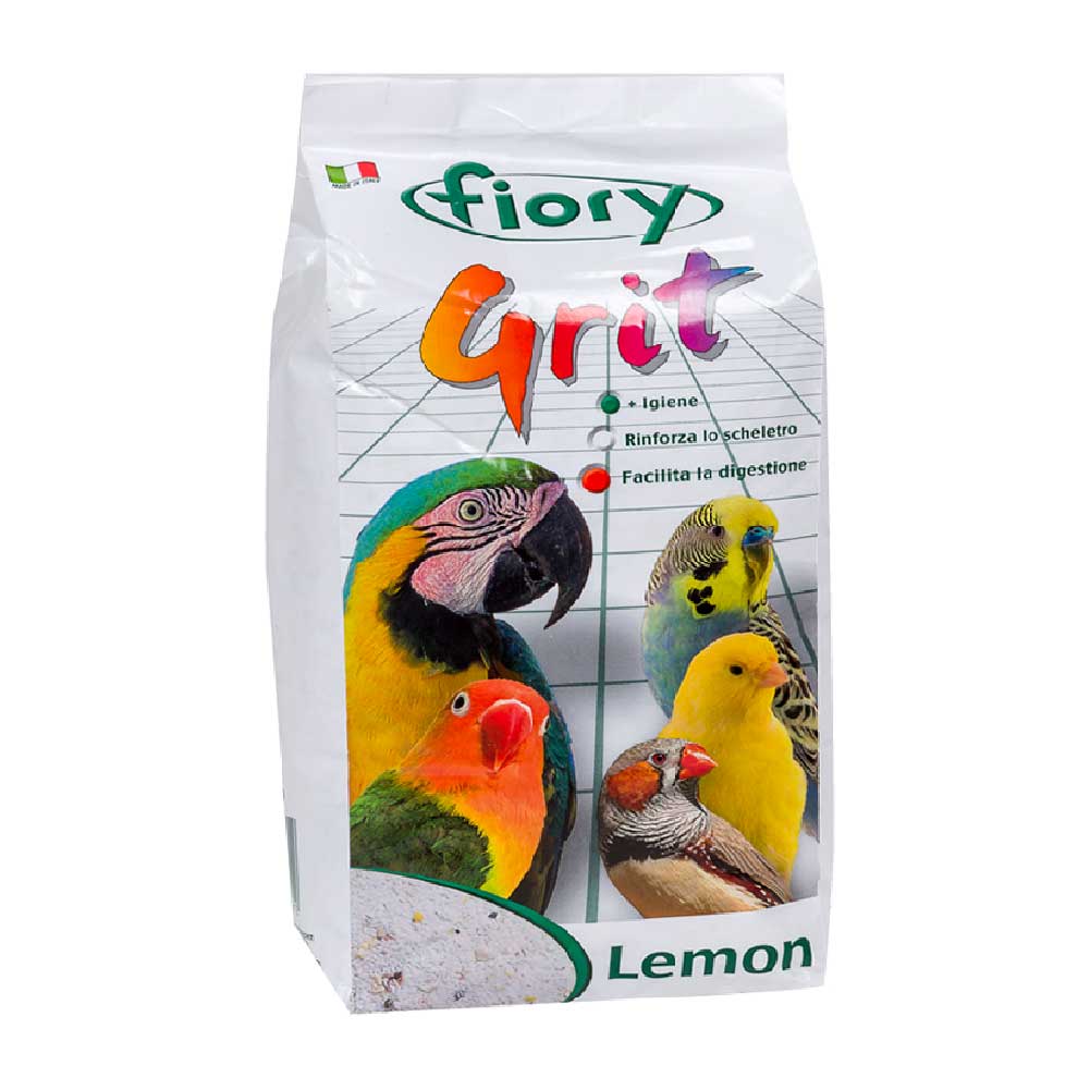 Sabbia per fondo gabbia uccelli Grit Limone 5kg Fiory