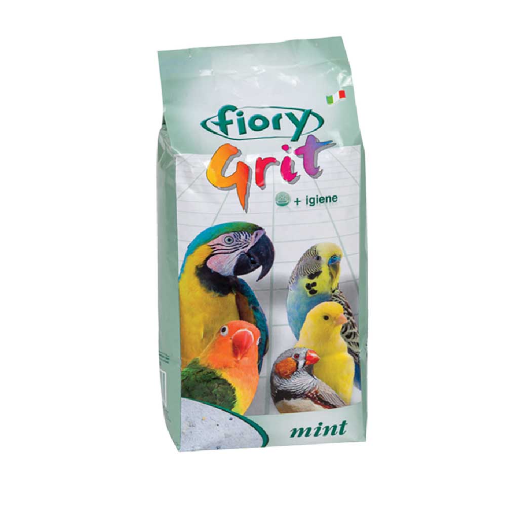 Sabbia per fondo gabbia uccelli Grit Menta 3kg Fiory
