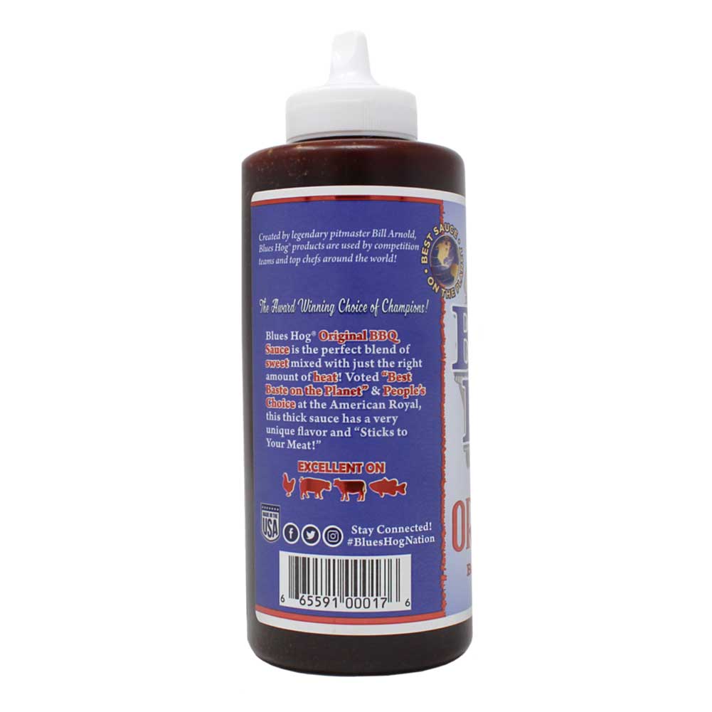 Salsa barbecue Blues Hog Original Squeeze 709ml - Image 2