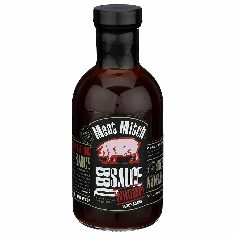 Salsa Meat Mitch Whomp BBQ sauce 595g