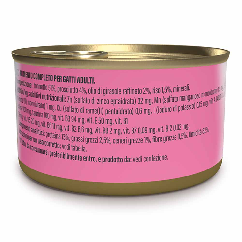 Schesir Complete Nutrition Tonnetto con prosciutto lattina 85g jelly - Image 2