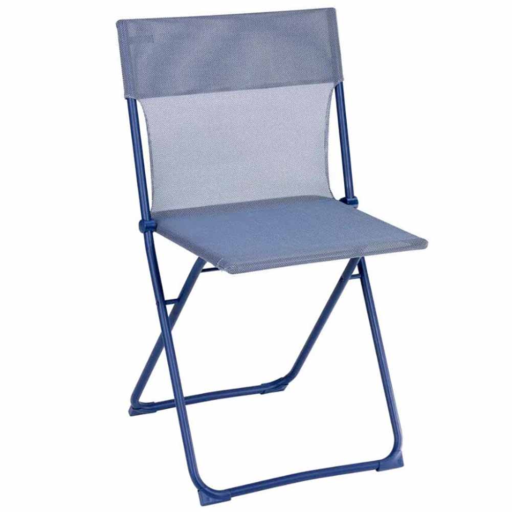 Sedia pieghevole Lafuma Balcony II colorblock Blu Indigo Lafuma LFM5167.9940
