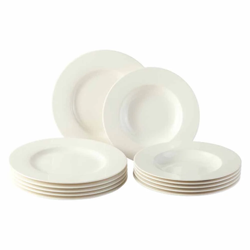 Servizio di piatti Basic bianco Villeroy & Boch