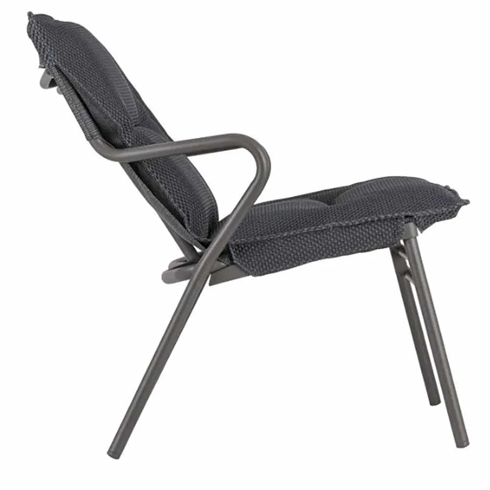 Set Divano Sedie e Tavolino Lafuma dark grey - Image 8