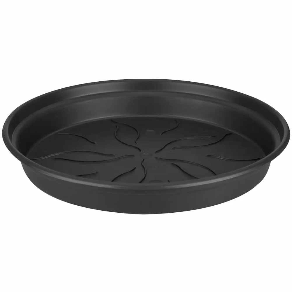 Sottovaso Tondo Elho Green Basics 17 cm Nero - Image 2