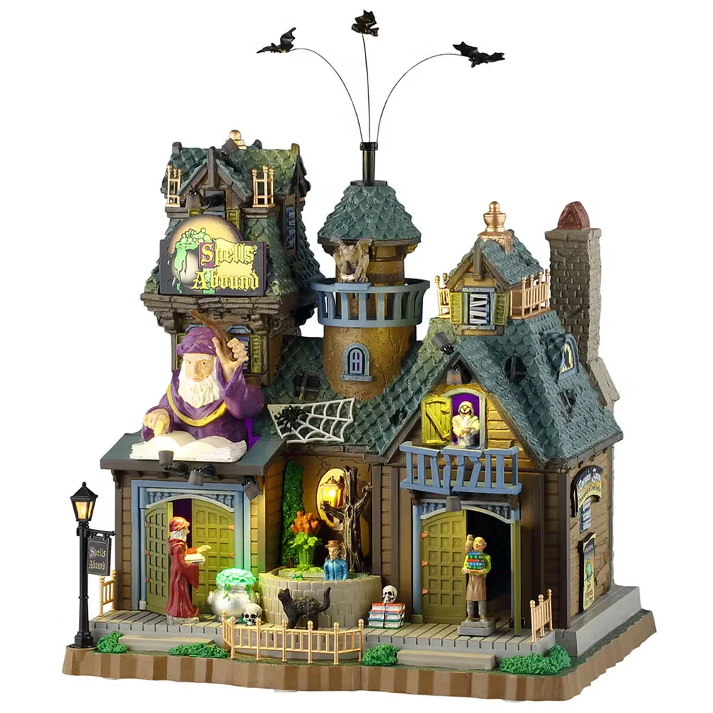 Spells Abound Spooky Town Lemax Cod 55300
