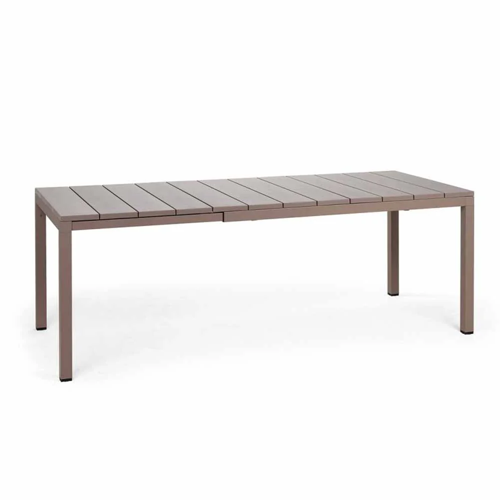 Tavolo allungabile Rio 140 210 cm Tortora Nardi 4835910000