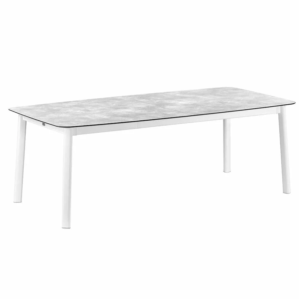 Tavolo estensibile Lafuma Ancone Ciment Kaolin 220/280x108cm LFM5048.9292