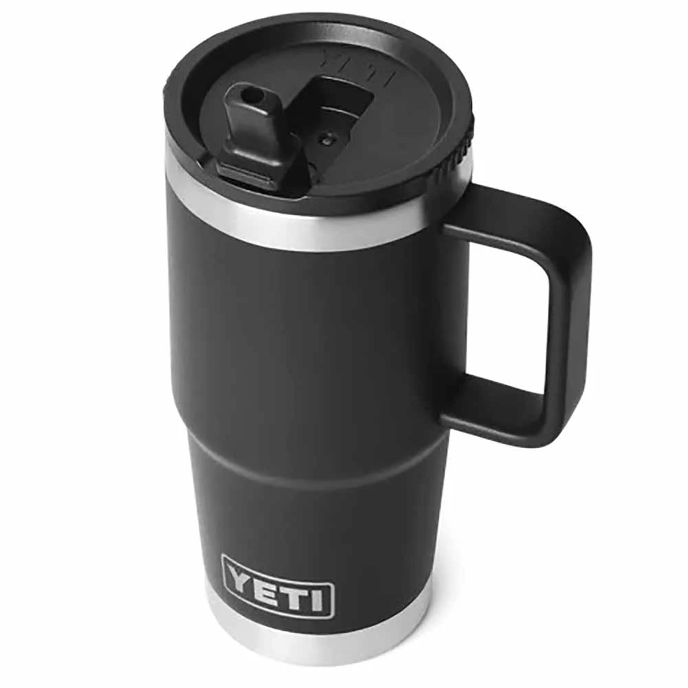 Tazza viaggio Rambler Yeti Nera con cannuccia 595 ml - Image 2