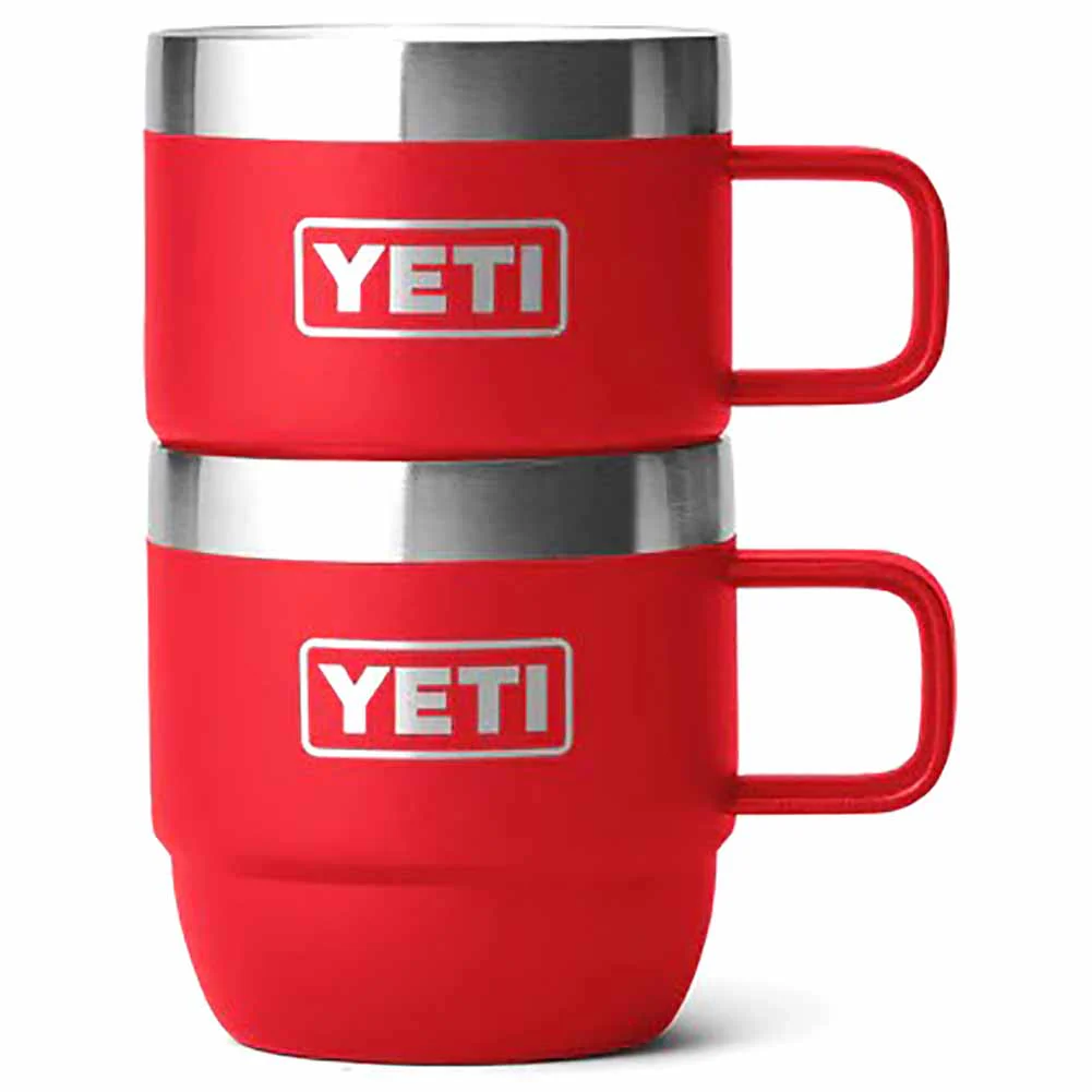 Tazze per espresso Yeti Rambler Rosse Set da 2 tazze - Image 2