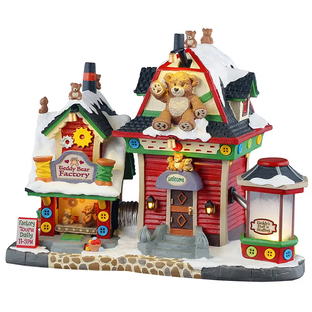 Teddy Bear Factory Caddington Village Lemax Cod 55312