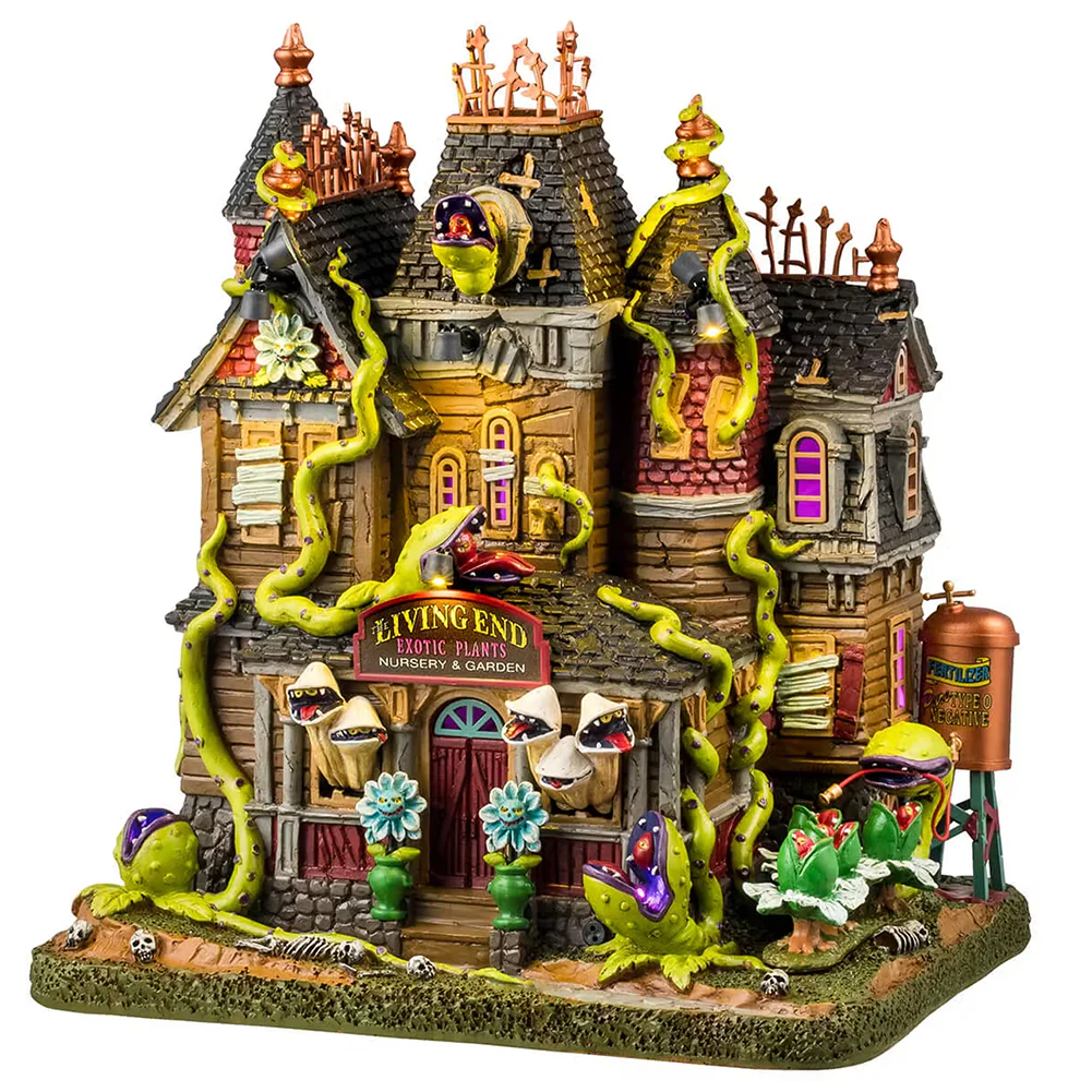 The Living End Spooky Town Lemax Cod 45207