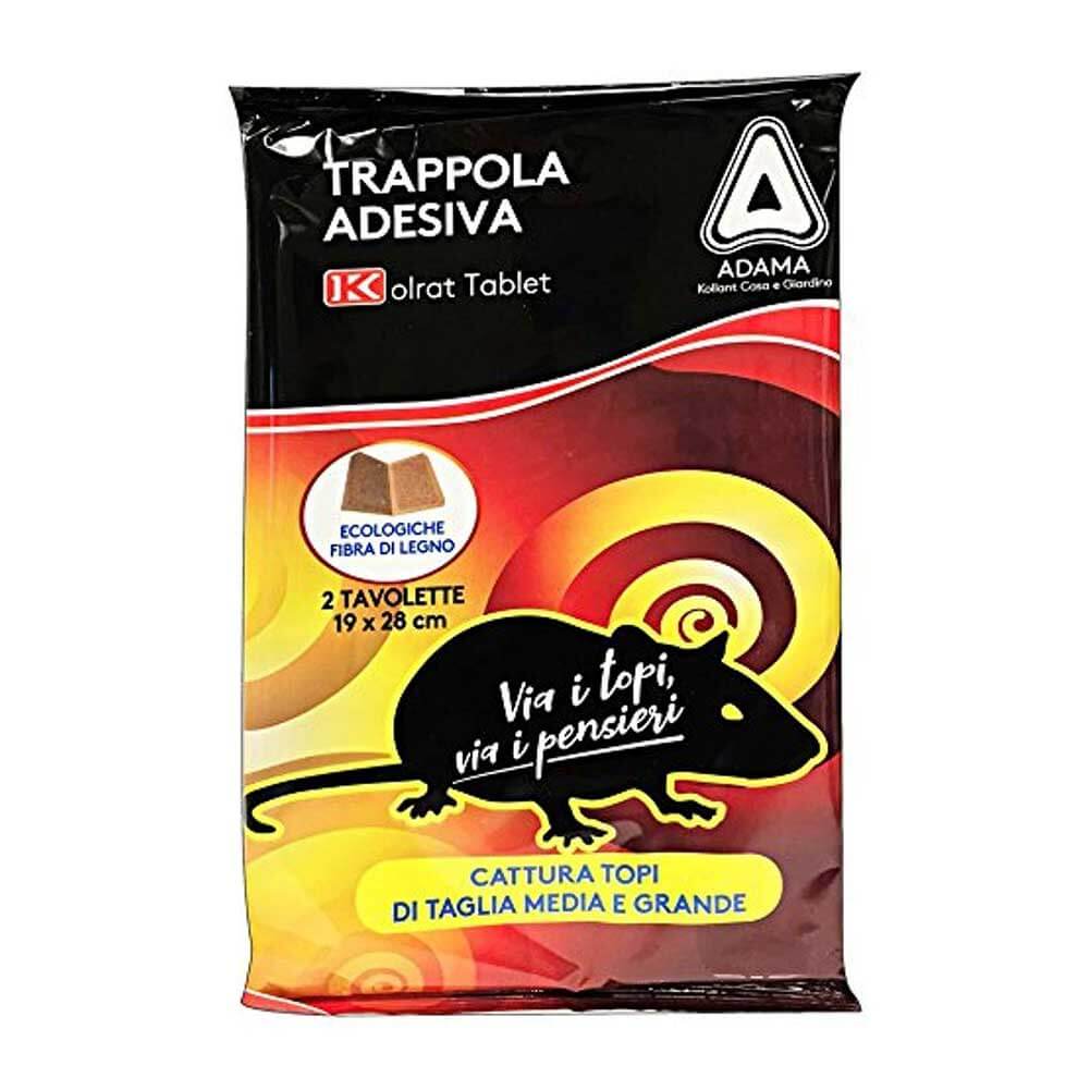 Trappola adesiva KOLRAT TABLET 19x28cm Adama