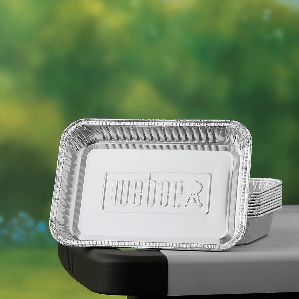 Vaschette in alluminio piccole Weber 10 Pz 6415 - Image 3