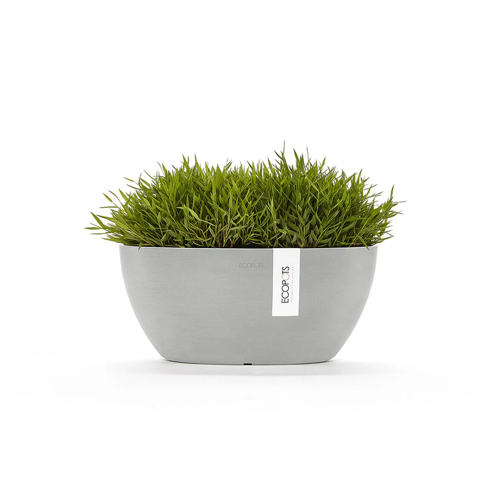 Vaso Sofia 30 cm Grigio Chiaro Ecopots - Image 4