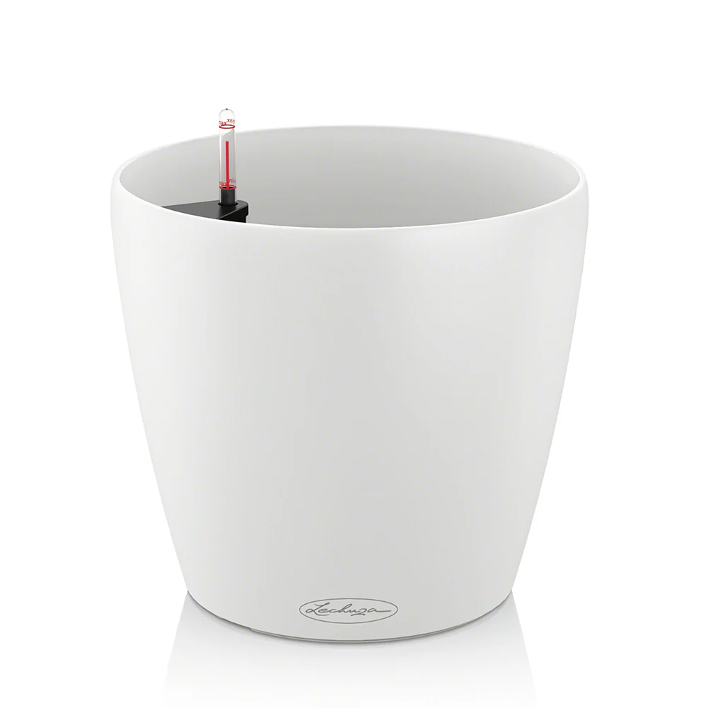 Vaso tondo Lechuza Classico Color 35 bianco - Image 3