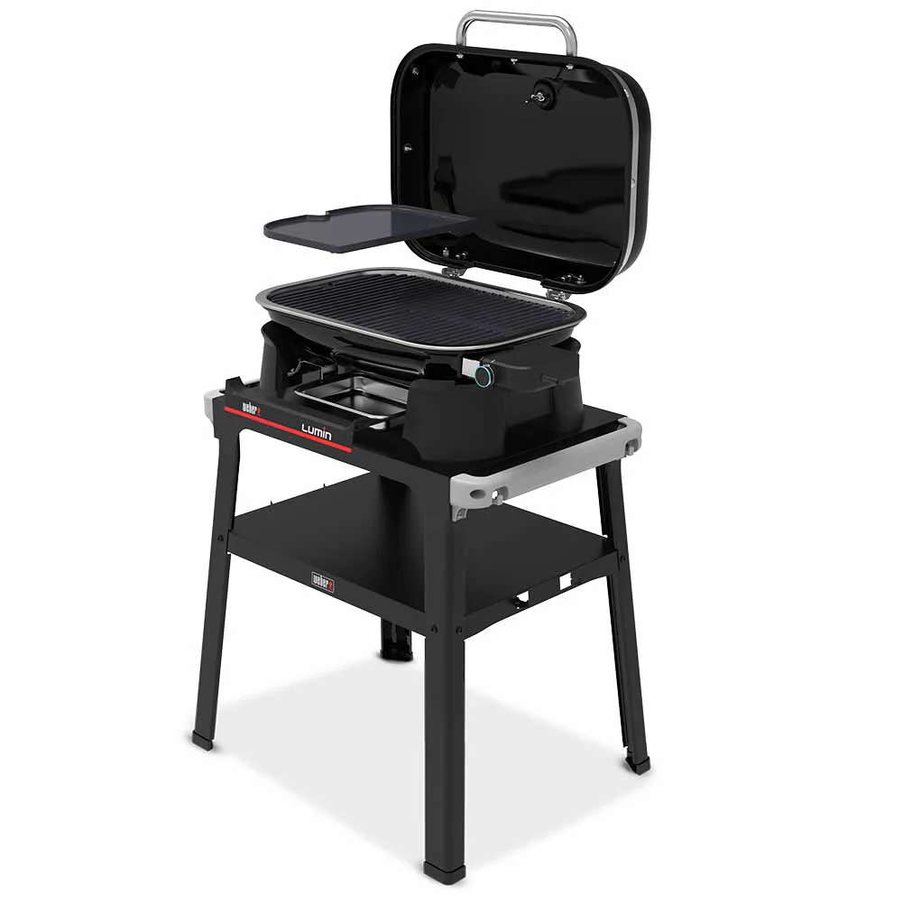 Weber Lumin con Stand Barbecue Elettrico 2200 W ad Alta Temperatura con cover premium - Image 5