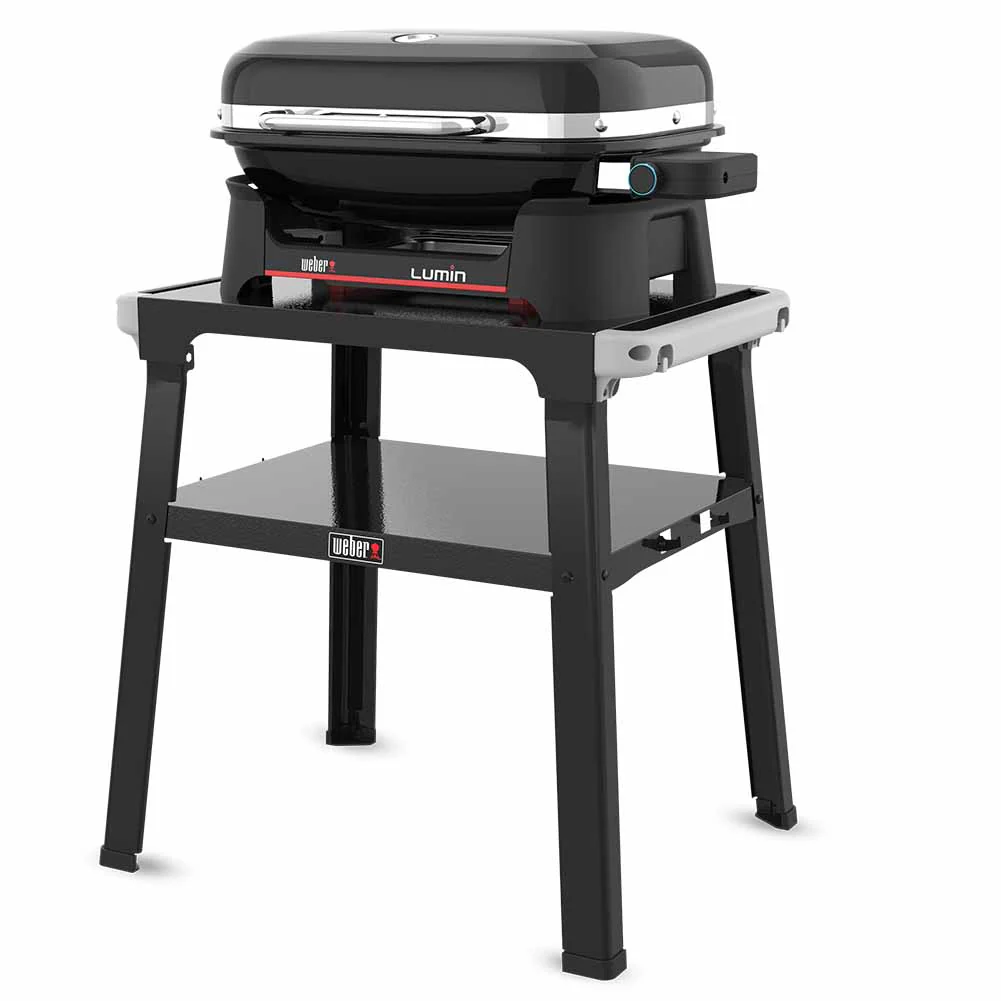 Weber Lumin con Stand Barbecue Elettrico 2200 W ad Alta Temperatura con cover premium - Image 6
