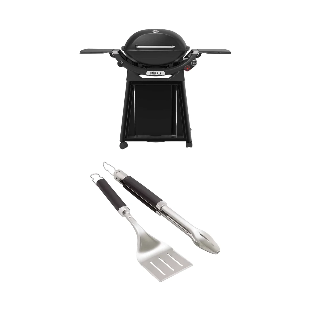 Weber Q3200N barbecue a gas con carrello premium e kit Precision