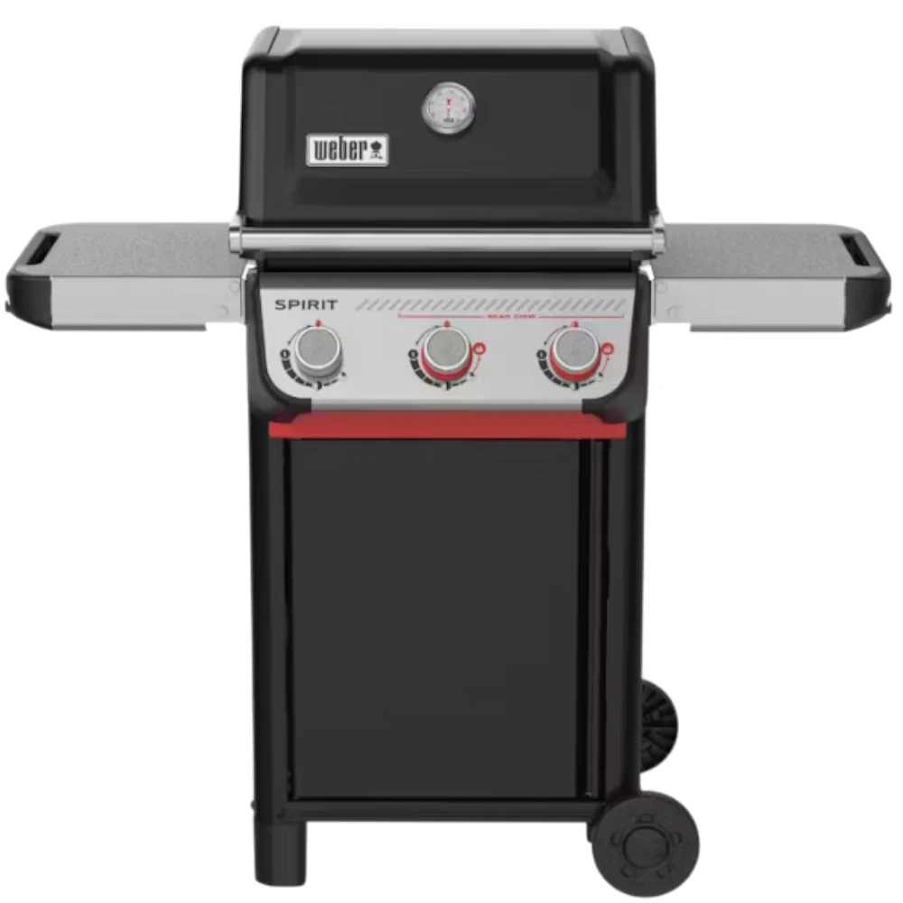 Weber Spirit E-325 Nero barbecue a gas con Sear Zone Boost e piastra in ghisa - Image 6