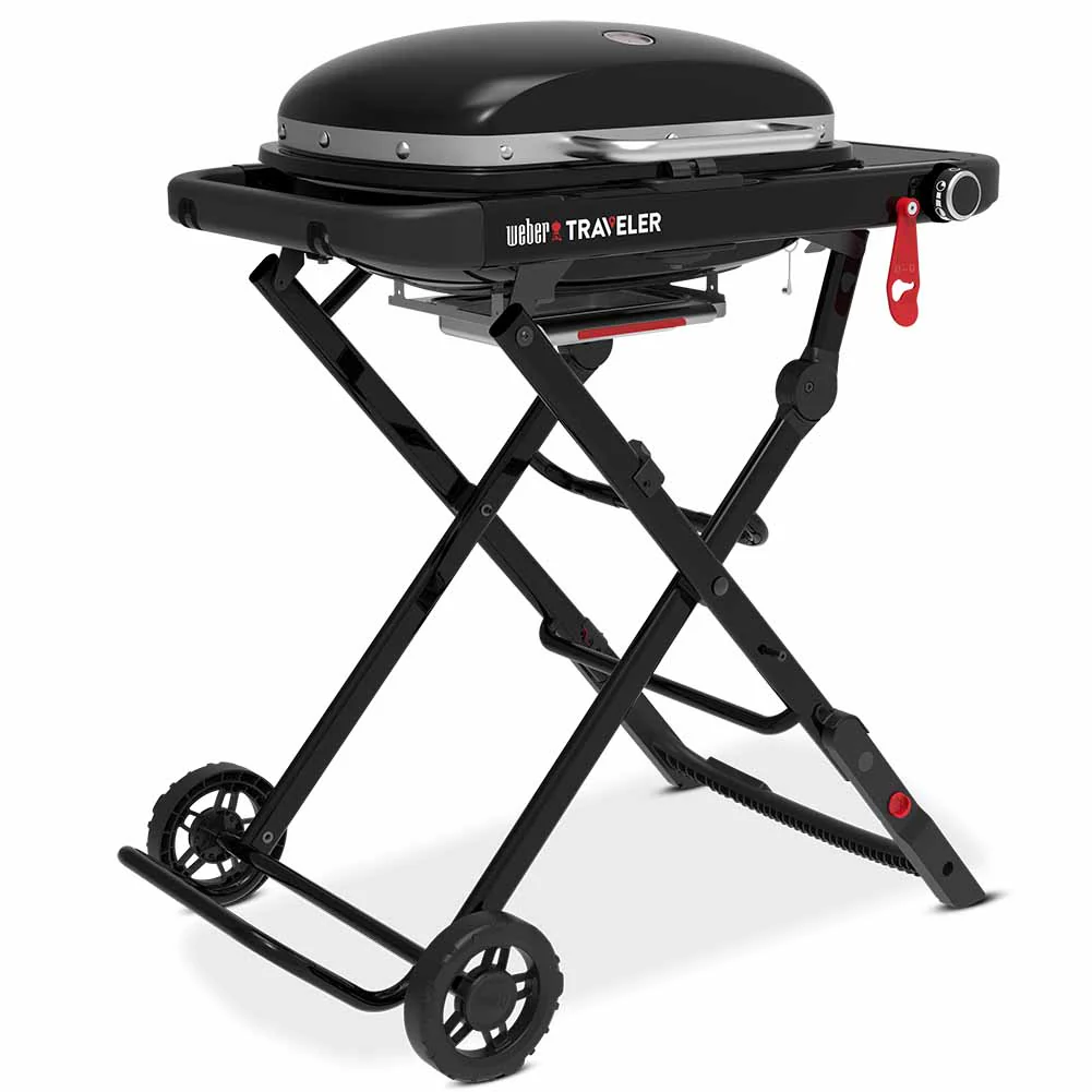 Weber Traveler Compact barbecue a gas portatile con paletta precision - Image 5