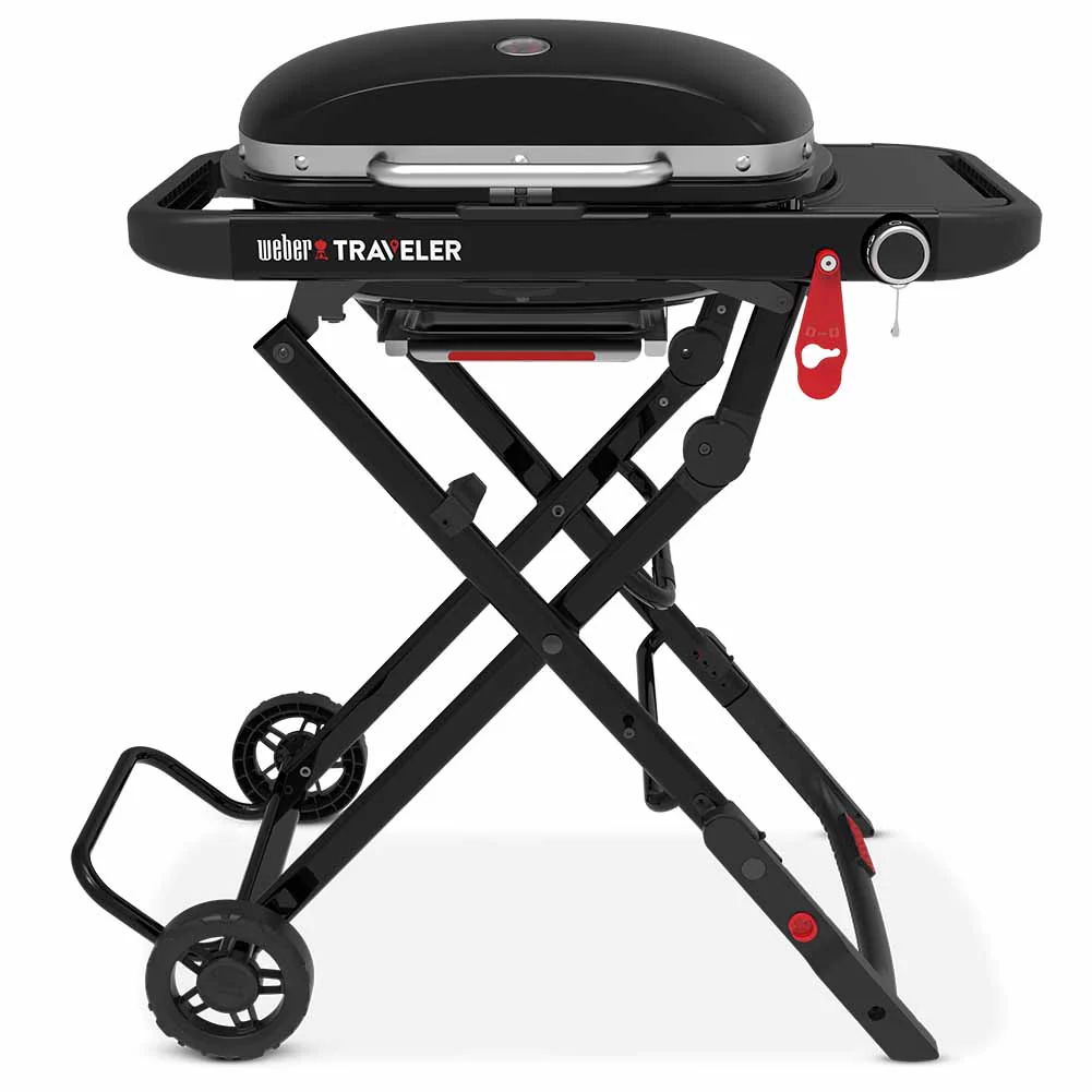 Weber Traveler Compact barbecue a gas portatile con paletta precision - Image 7